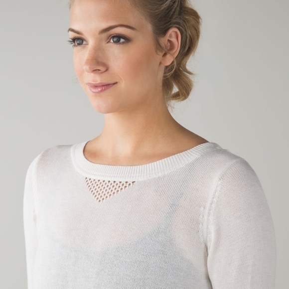 NWT lululemon sunset savasana pullover II - size 8 - Picture 3 of 9